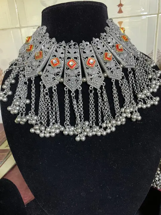 Afgani necklace uploaded by Jewellery arts on 7/30/2023