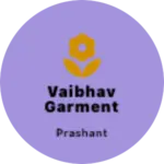 Business logo of Vaibhav garment