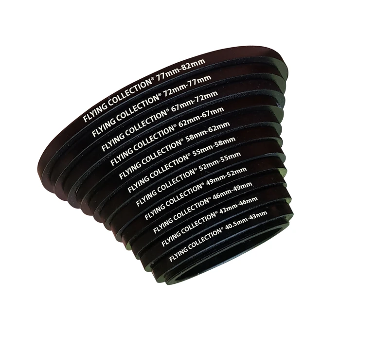 40.5mm to 82mm step up ring set of 11 peices  uploaded by VSM ENTERPRISES on 7/30/2023