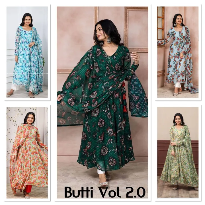Anarkali suit  uploaded by Villa outfit on 7/30/2023