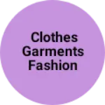 Business logo of clothes Garments fashion textile