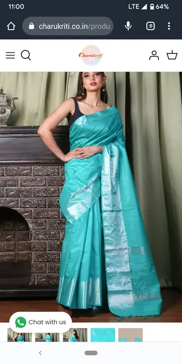 Art silk sarees with mangalgiri border  uploaded by business on 7/30/2023