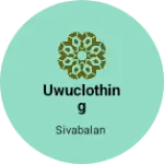 Business logo of Uwuclothing