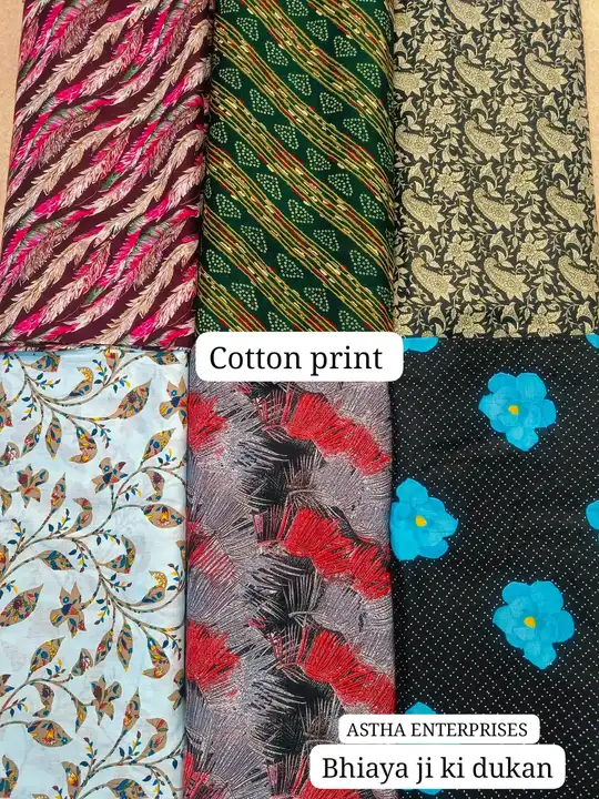Cotton print  uploaded by Astha enterprises  on 7/30/2023