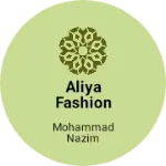 Business logo of ALIYA FASHION