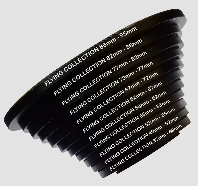 37-95mm Step up ring set of 11 piece  uploaded by business on 7/30/2023
