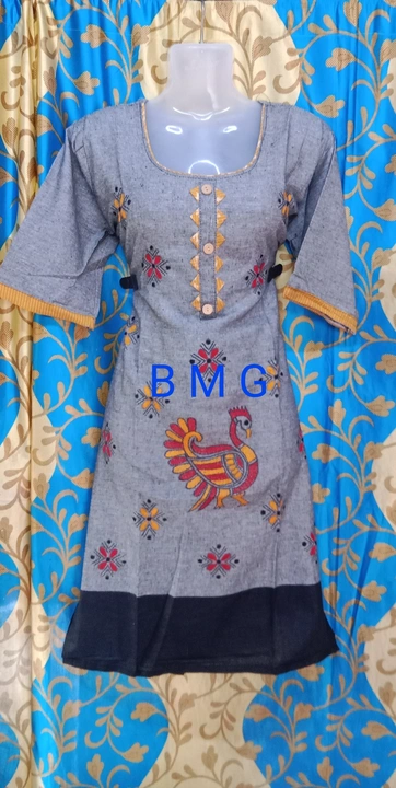 Kantha work cotton Kurtis  uploaded by business on 7/30/2023