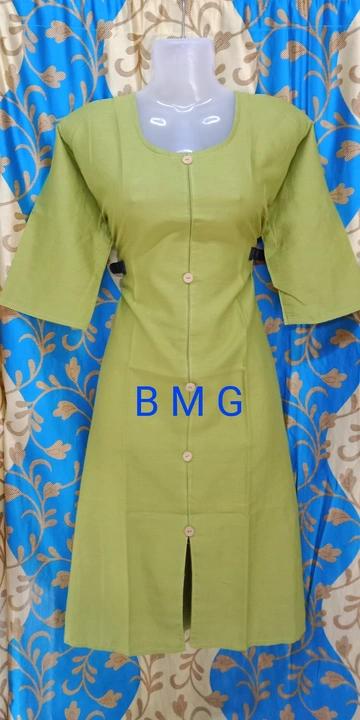 Long cotton kurtis  uploaded by B.M Handloom saree & Garments on 7/30/2023