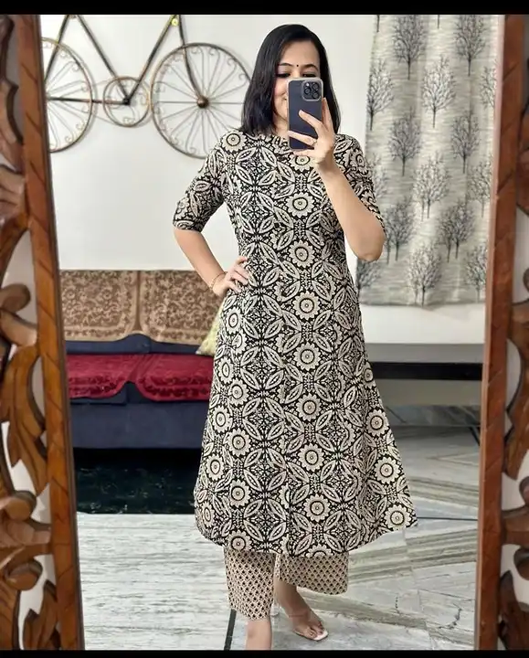 2 pcs kurti with salwar  uploaded by Rohit creation on 7/30/2023