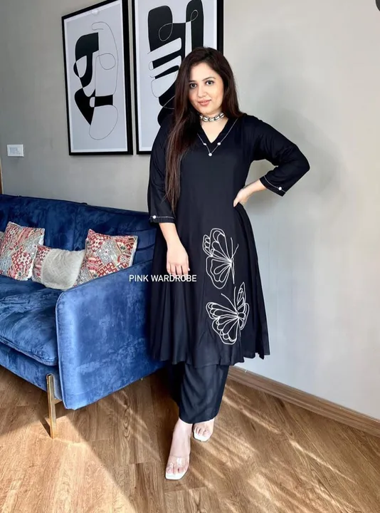 2 pcs kurti with  salwar  uploaded by Rohit creation on 7/30/2023