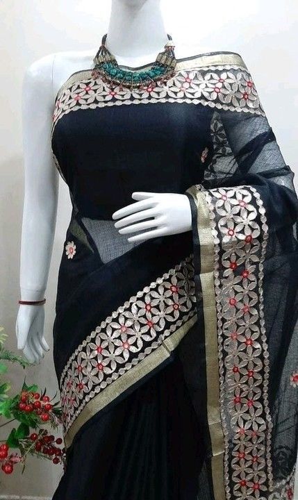 Trendy kota saree with beautiful border uploaded by Arpita's Collection on 3/18/2021