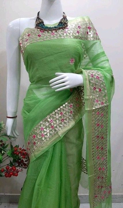Trendy kota saree with beautiful border uploaded by business on 3/18/2021