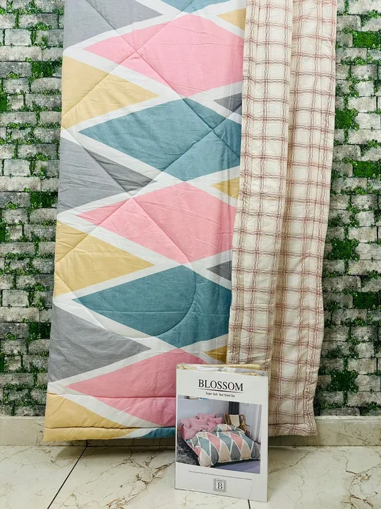 4 pcs ac comforter set uploaded by Shree sai handloom on 7/30/2023