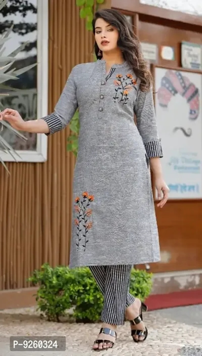 Woman kurta set uploaded by Aarvi services on 7/30/2023