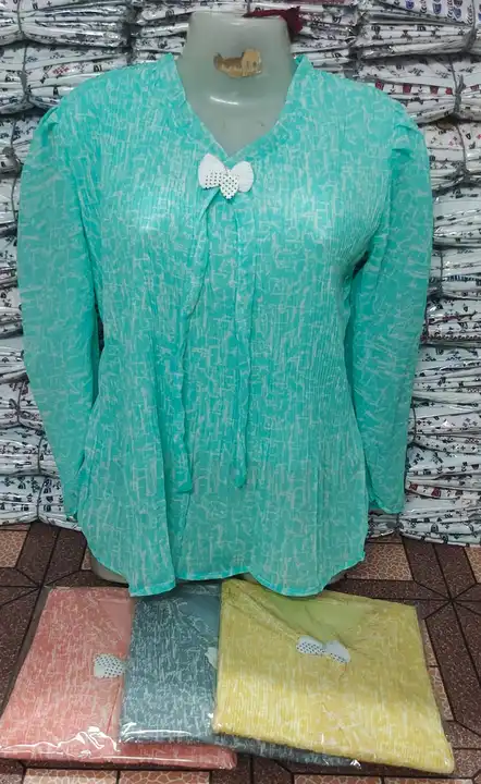 Fancy top uploaded by Wholesale business ladies top on 7/30/2023