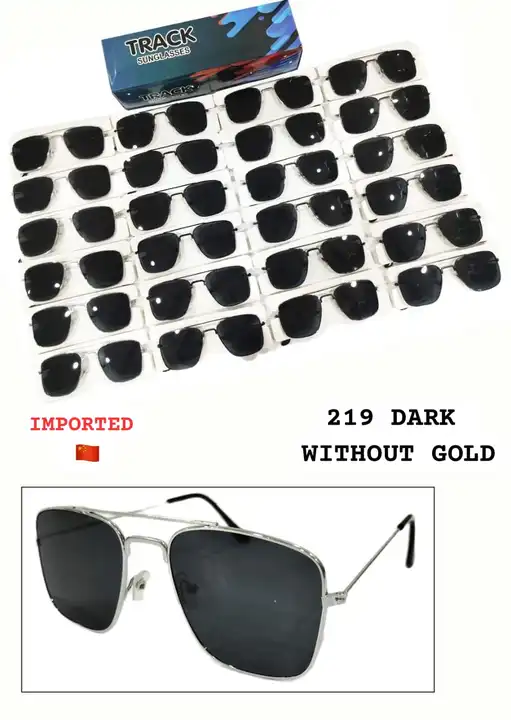 Metal sunglasses good quality 3 0 rs per pcs  uploaded by Sajid on 7/30/2023