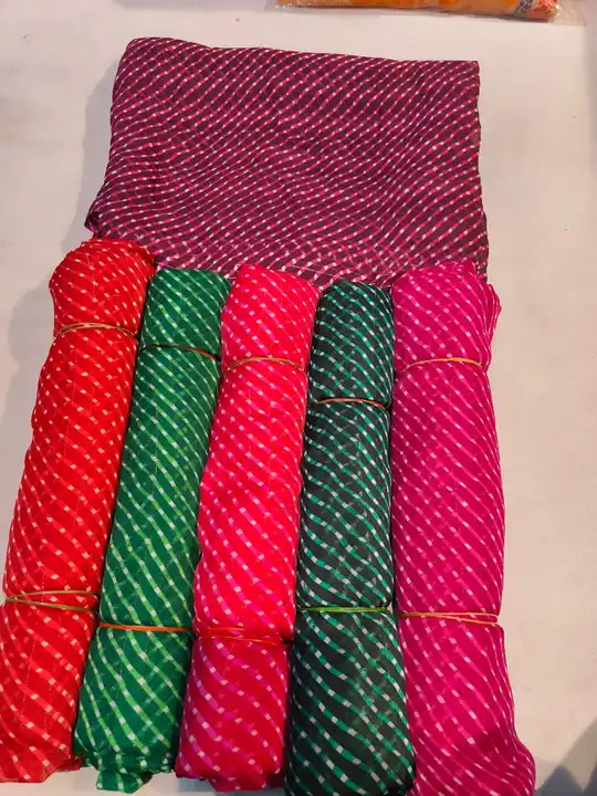 Ye par saree ka price h ye 350+$ Gerogert fabric
5.5cut
Weaving line in fabric
 uploaded by Gotapatti manufacturer on 7/31/2023