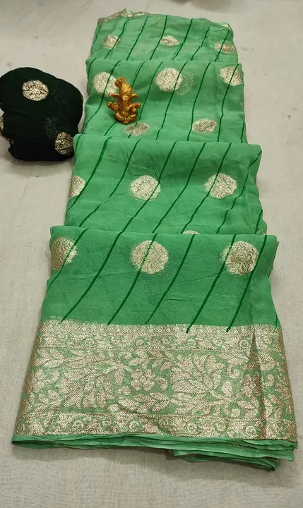 New launched💥 this summer season special 💠💠💠  Pyore jorjat lehriya Saree⚡⚡

✨Pyore jorjat fabric uploaded by Gotapatti manufacturer on 7/31/2023