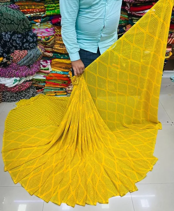 Wetless saree uploaded by 23style_hub on 7/31/2023