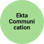 Business logo of Ekta Communication