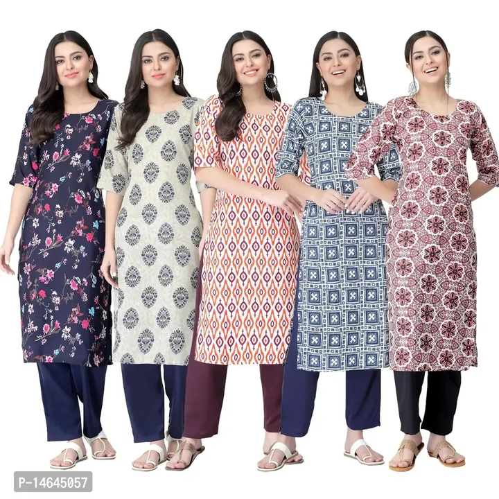New Crepe Printed Kurtis Combo Pack Of 5  uploaded by Mayukh Online Store. on 7/31/2023