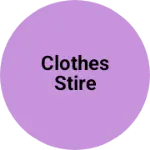 Business logo of Clothes stire