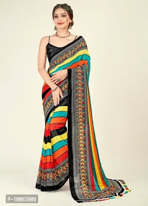 Trendy Georgette Multicoloured Printed Saree Without Blouse Piece For Women

 Color:  Multicol uploaded by business on 7/31/2023