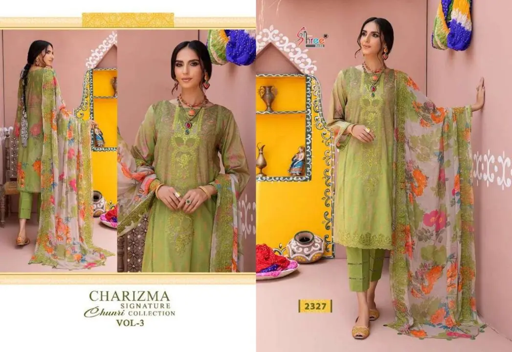 Charisma Cotton Suit Pakistani uploaded by Zahra Collection on 7/31/2023