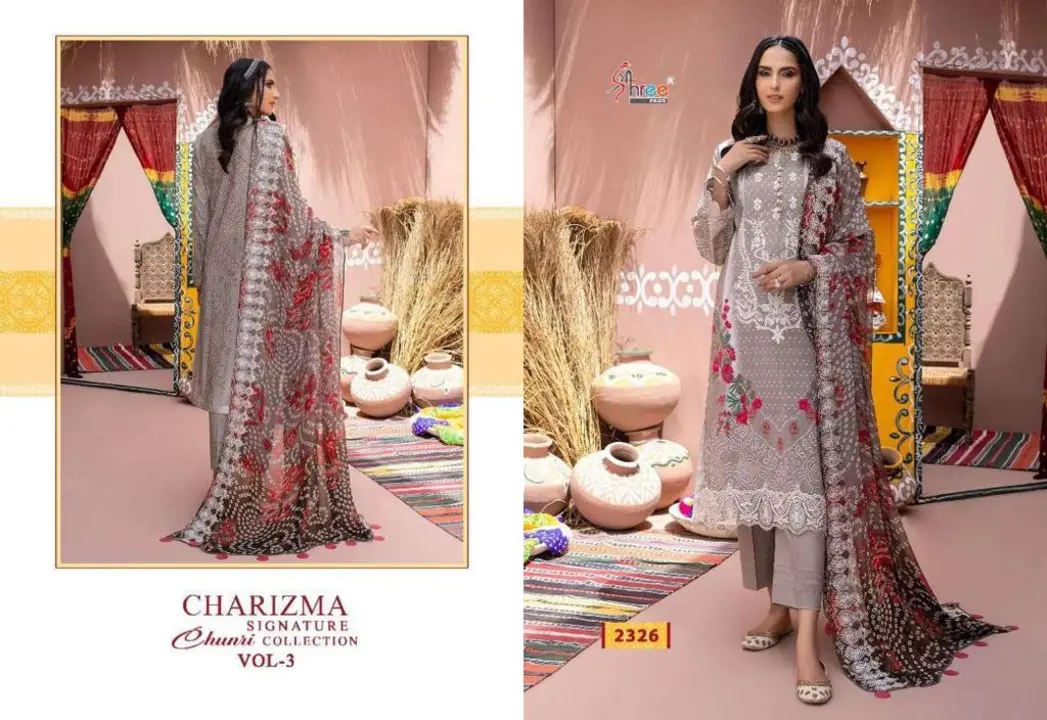 Charisma Cotton Suit Pakistani uploaded by Zahra Collection on 7/31/2023