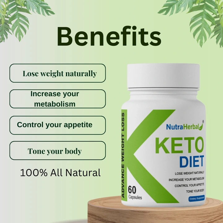 Nutraherbal Keto Diet weight loss capsule 60capsules uploaded by Jiya marketing and traders on 7/31/2023