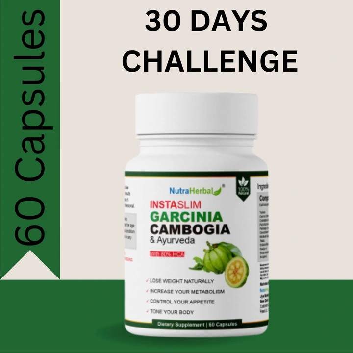 Nutraherbal garcinia cambogia weightloss capsules 60 capsules  uploaded by Jiya marketing and traders on 7/31/2023