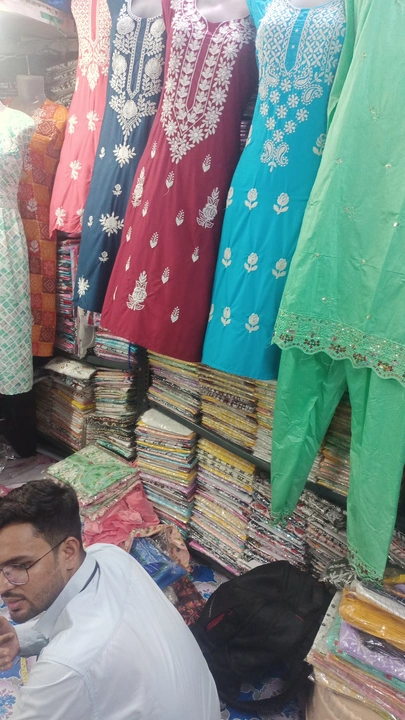 Shop Store Images of Noor Garment chicken work kurti