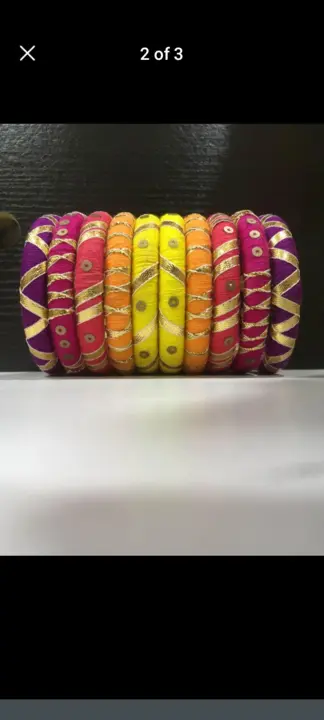Thread Bangals  uploaded by Mantra handcrafted jewellery collec on 7/31/2023