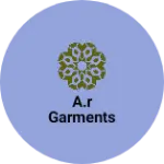 Business logo of A.r garments