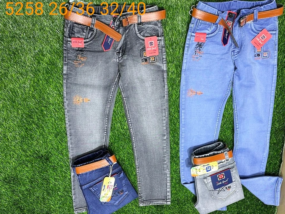 Kids rfd cotton jeans uploaded by A.r garments on 7/31/2023