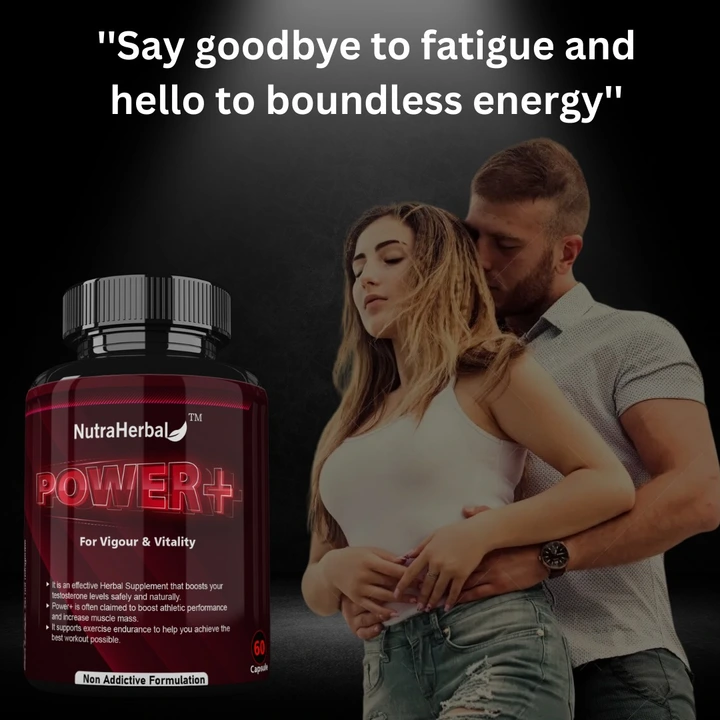 Nutraherbal power + testosterone booster capsules 60 capsules  uploaded by business on 7/31/2023