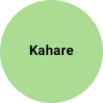 Business logo of Kahare