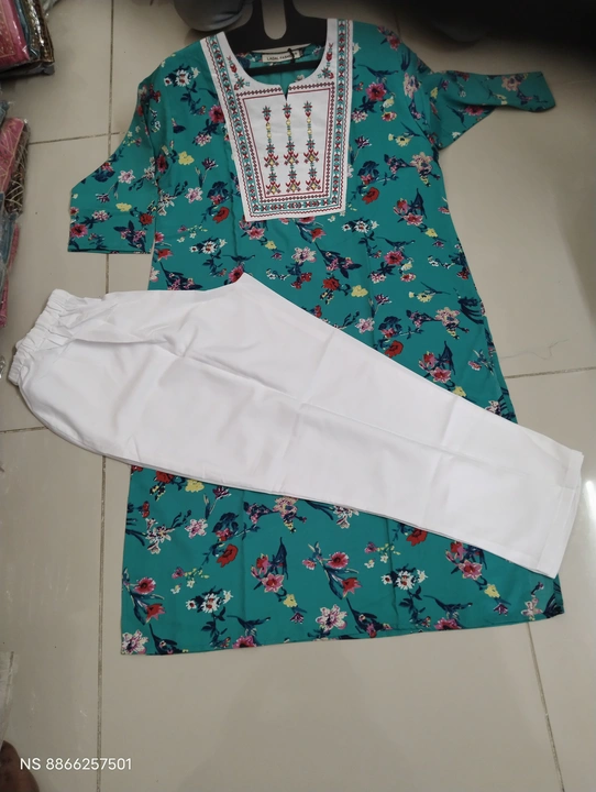 Kurti pent uploaded by N.s.creation on 7/31/2023