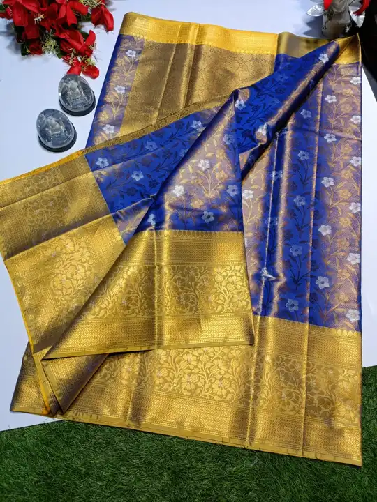 Tissue saree uploaded by Sid Textile on 7/31/2023