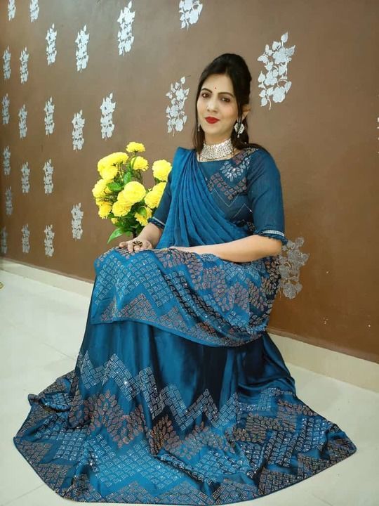 Attractive and rich look saree uploaded by business on 3/18/2021