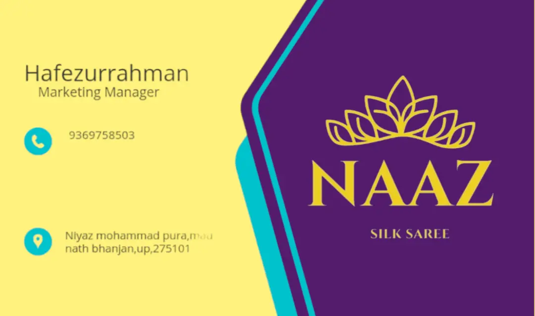 Visiting card store images of Yusuf creation