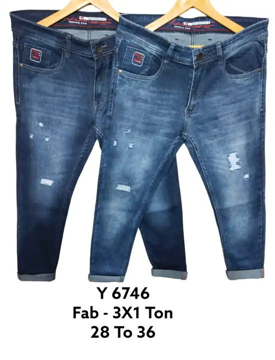 Y-ral brand denim wear jeans  uploaded by Krishna creation wholesaler  on 7/31/2023