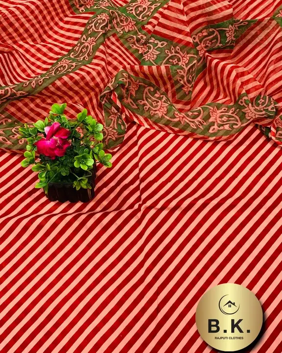 Cottan suits Rajputi uploaded by BK fabrics on 7/31/2023