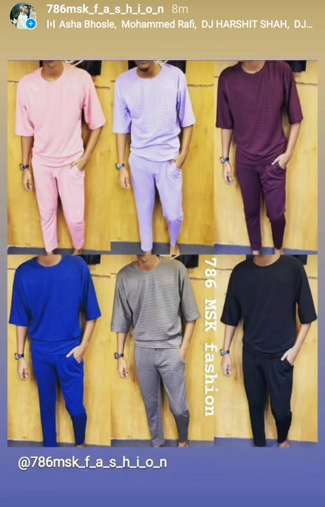 New imported tracksuit uploaded by M S. K. Manufacturing wholesale on 7/31/2023