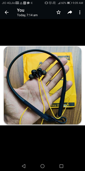 Realme copy high quality neckband  uploaded by business on 8/1/2023