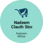 Business logo of Nadeem clauth stor