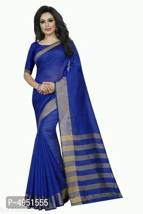 Women Cotton Solid Saree with Blouse piece

 Fabric uploaded by business on 3/18/2021