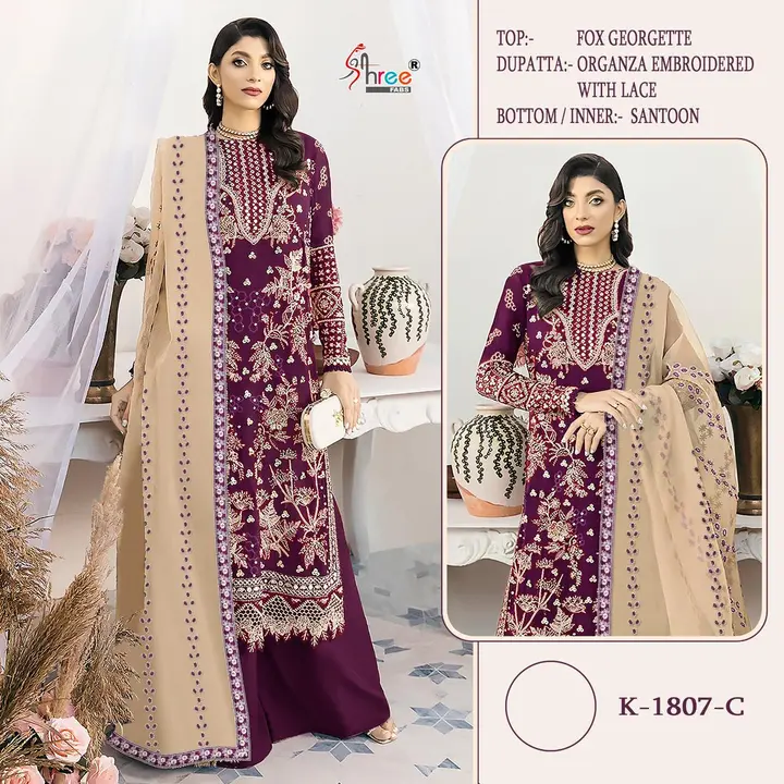 K 1807 uploaded by Zarna fashion on 8/1/2023