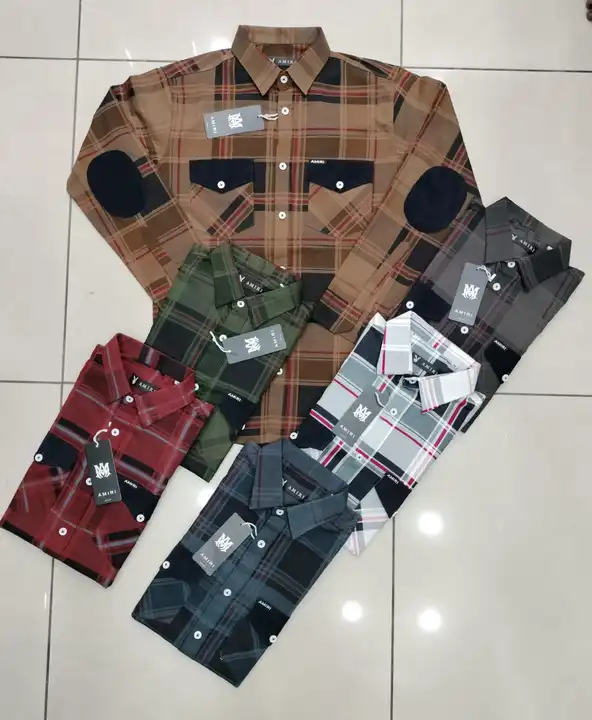 Primium lafer check  uploaded by Wholesale cloth shirt on 8/1/2023