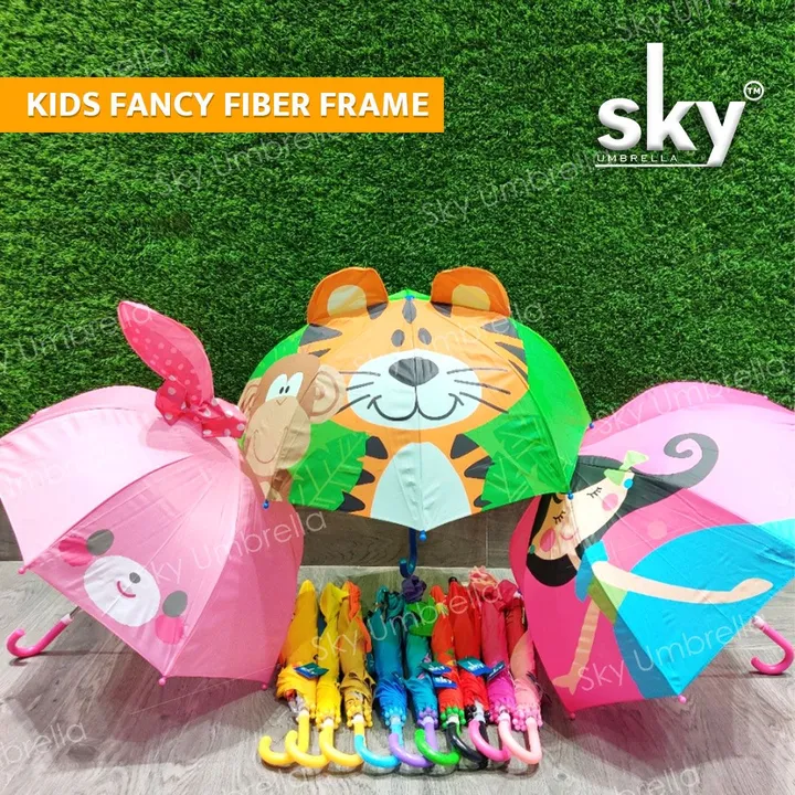 Fancy 3D designs kids umbrella uploaded by Classic International  on 8/1/2023